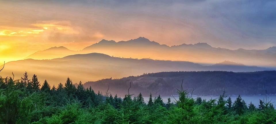 Hood Canal at sunset